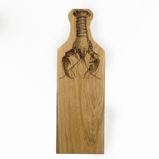 Framed Oak Serving Board Medium Lobster