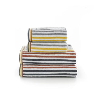 Hanover Stripe Hand Towel Mustard