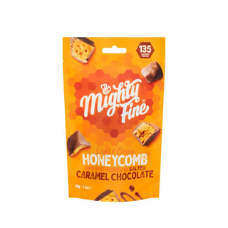 Honeycomb Dipped in Salted Caramel Chocolate Pouch