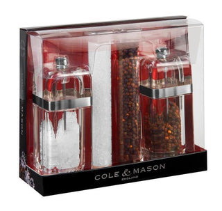 Kempton Salt & Pepper Mill Set with Refill