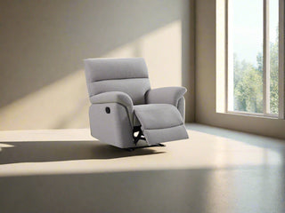 Phoenix Manual Recliner Chair - Ash Fabric