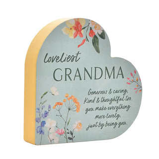 The Cottage Garden 3D Heart Grandma