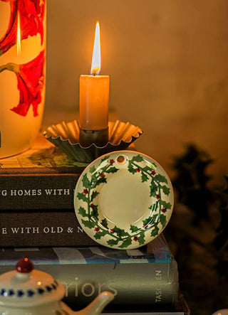 Tiny Holly Tiny Plate Decoration Boxed