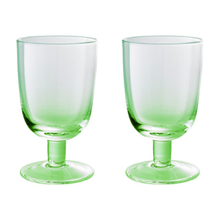 Denby Casual Green Goblet Set of 2