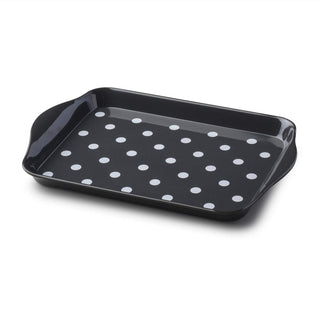 Small Dotty Tray Dark Grey (30X21cm)