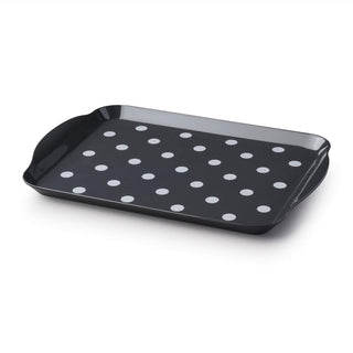 Dotty Multipurpose Tray (39x24cm) Dark Grey