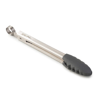 Mini Tongs (20cm) Silicone Dark Grey