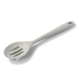 Slotted Spoon (28cm) Silicone French Grey