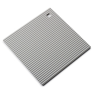 Square Trivet (18cm) Silicone French Grey