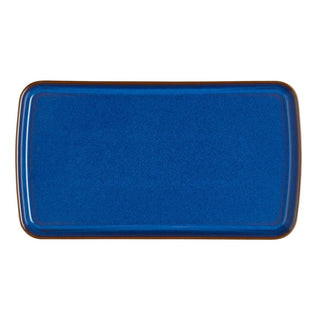 Denby Imperial Blue Small Rectangular Platter