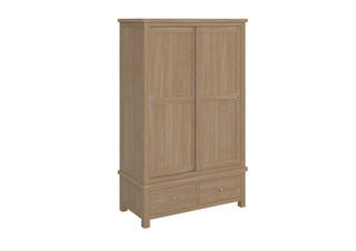 Padstow Oak Double Wardrobe