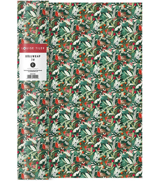 Evergreen Gift Wrap Roll