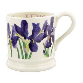 Flowers Blue Iris 1/2 Pint Mug