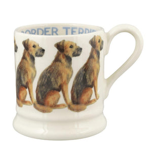 Dogs Border Terrier 1/2 Pint Mug