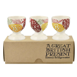 Easter Eggs Set Of 3 Egg Cups Boxed