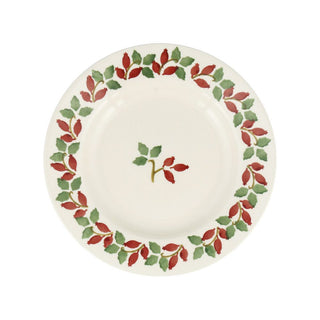 Folk Rosehip 8 1/2 Inch Plate 
