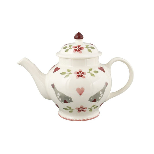 Lovebirds 3 Mug Teapot