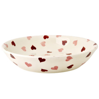 Pink Hearts Medium Pasta Bowl