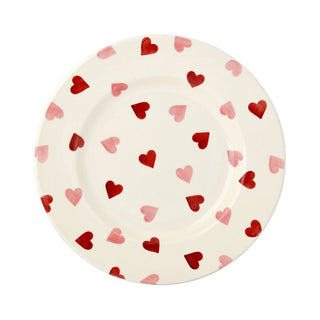 Pink Hearts 8 1/2 Inch Plate