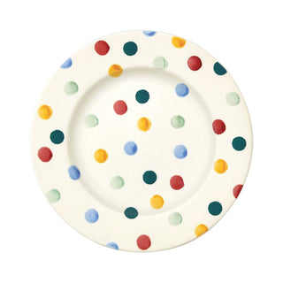 Polka Dot 8 1/2 Inch Plate