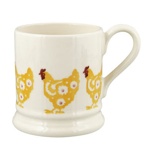 Yellow Hen 1/2 Pint Mug 