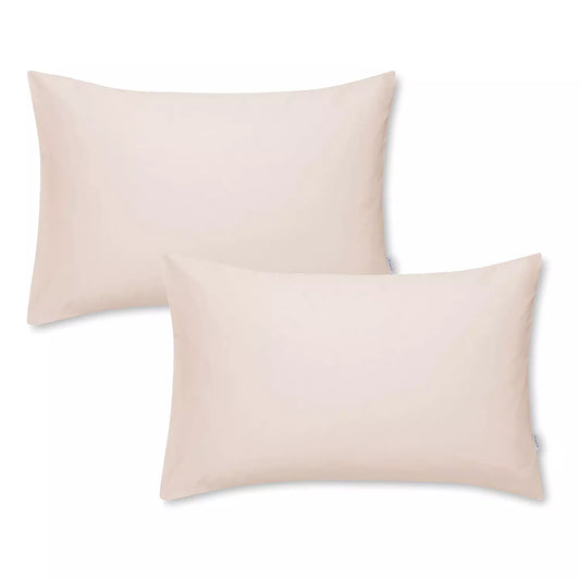 Bianca 400 Thread Count Cotton Sateen Standard Pillowcase Pair Oyster