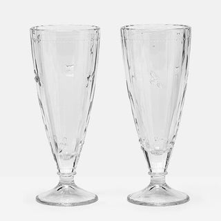 Bee Glass Ice Cream Sundae - Set of 2