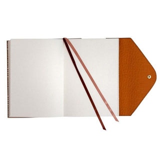 MAJOIE A5 Notebook Croc Cognac