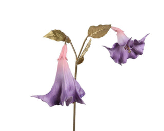 Violet Trumpet Floral Stem