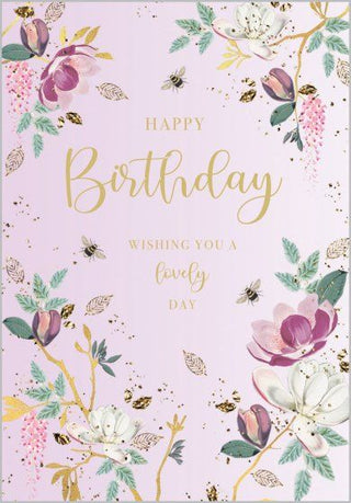 Chinoiserie Garden Birthday Card