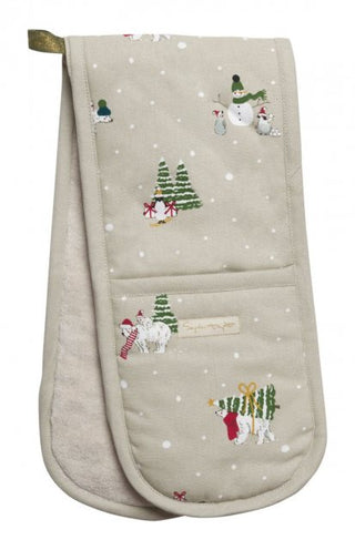 Snow Season Double Oven Glove