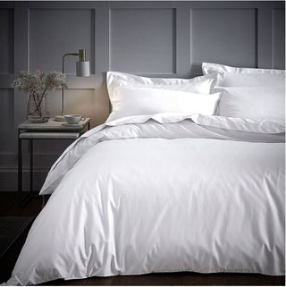 Modal 300 Thread Count White Double Quilt Cover