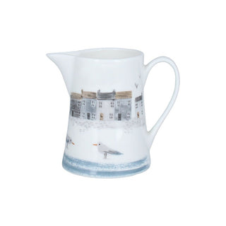 Coastal Scene Bone China Jug Small