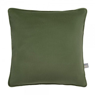 Erin Plain Earth Green Cushion 45x45cm