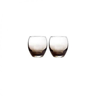 Contemporary Smoked Grey Small Tumbler (Box of 2)