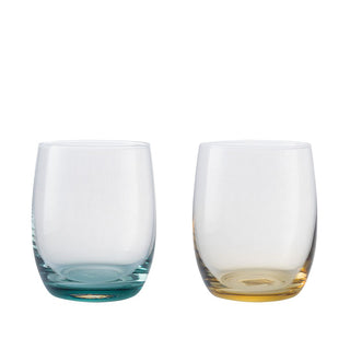 Denby Set of 2 Colours Green/Yellow Small Tumblers