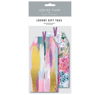 Louise Tiler Painted Petals Tag Pack