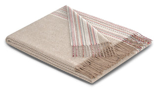 Essence Plaid Natural Throw