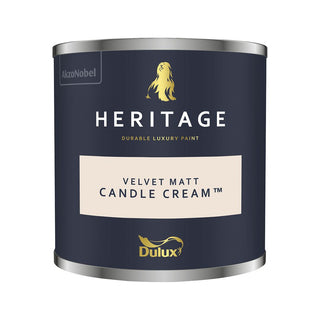 Heritage Tester Candle Cream 125Ml