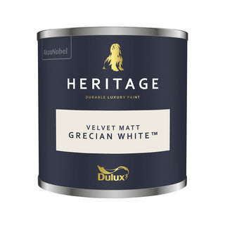 Heritage Tester Grecian White 125Ml