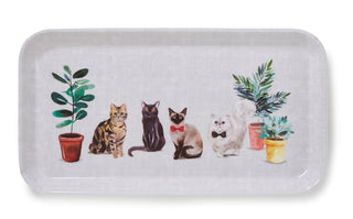 Curious Cats Small Tray