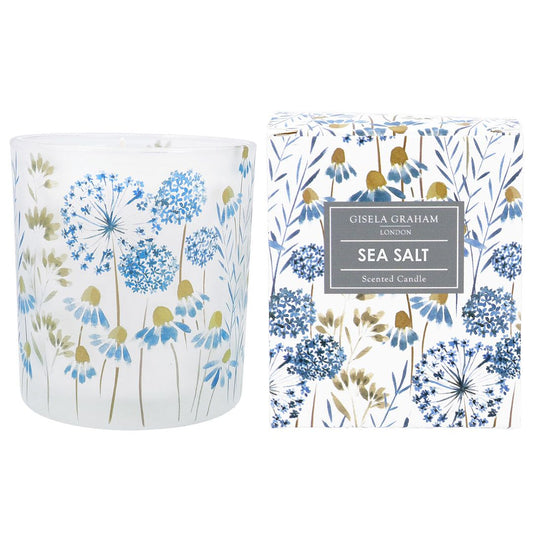 Blue Meadow Large Scented Candle in Glass Pot