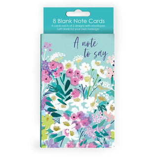 A Note To Say Spring Meadow Note Cards Pk of 8