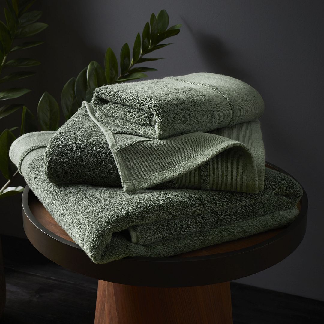 Forest green deals bath sheets