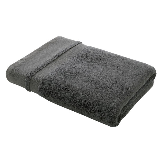 Zero Twist Cotton Modal Bath Towel Grey