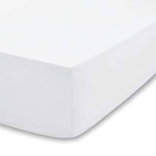 Temperature Control Tencel White Single Fitted Sheet