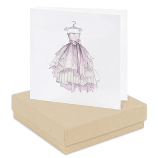 Boxed Party Dress Earring Card