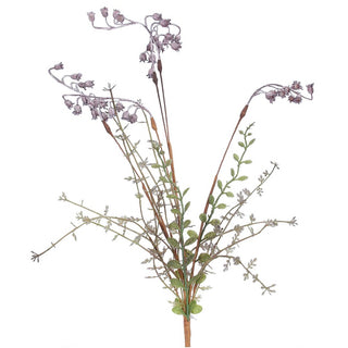 Lilac Wild Bell Flower Spray 50cm