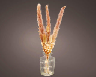 Wildgrass Pre-Lit Foilage Vase