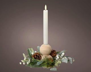 LED Eucalyptus & Pinecones Candle